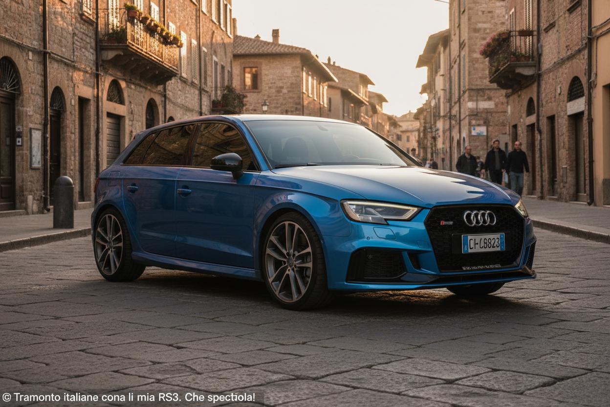 Audi RS3 Blu
